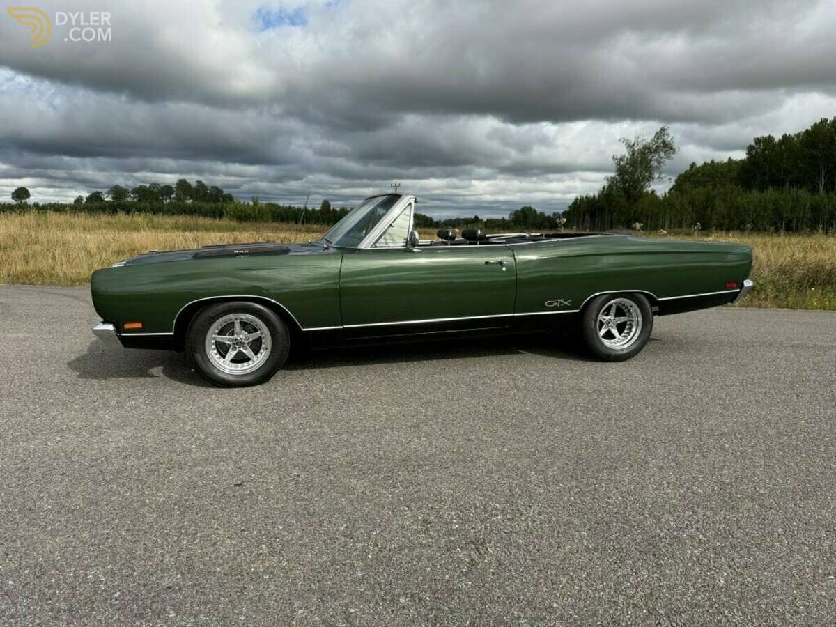 1969 Plymouth GTX Convertible. 440/4 speed. 1 of 701 ex. Track pack, foto 5