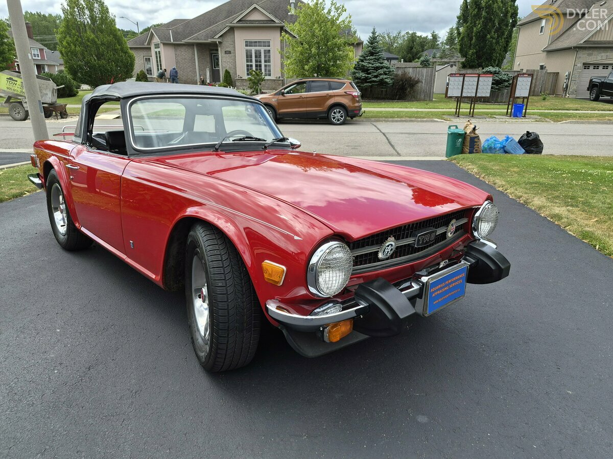 1976 Triumph TR6, foto 1