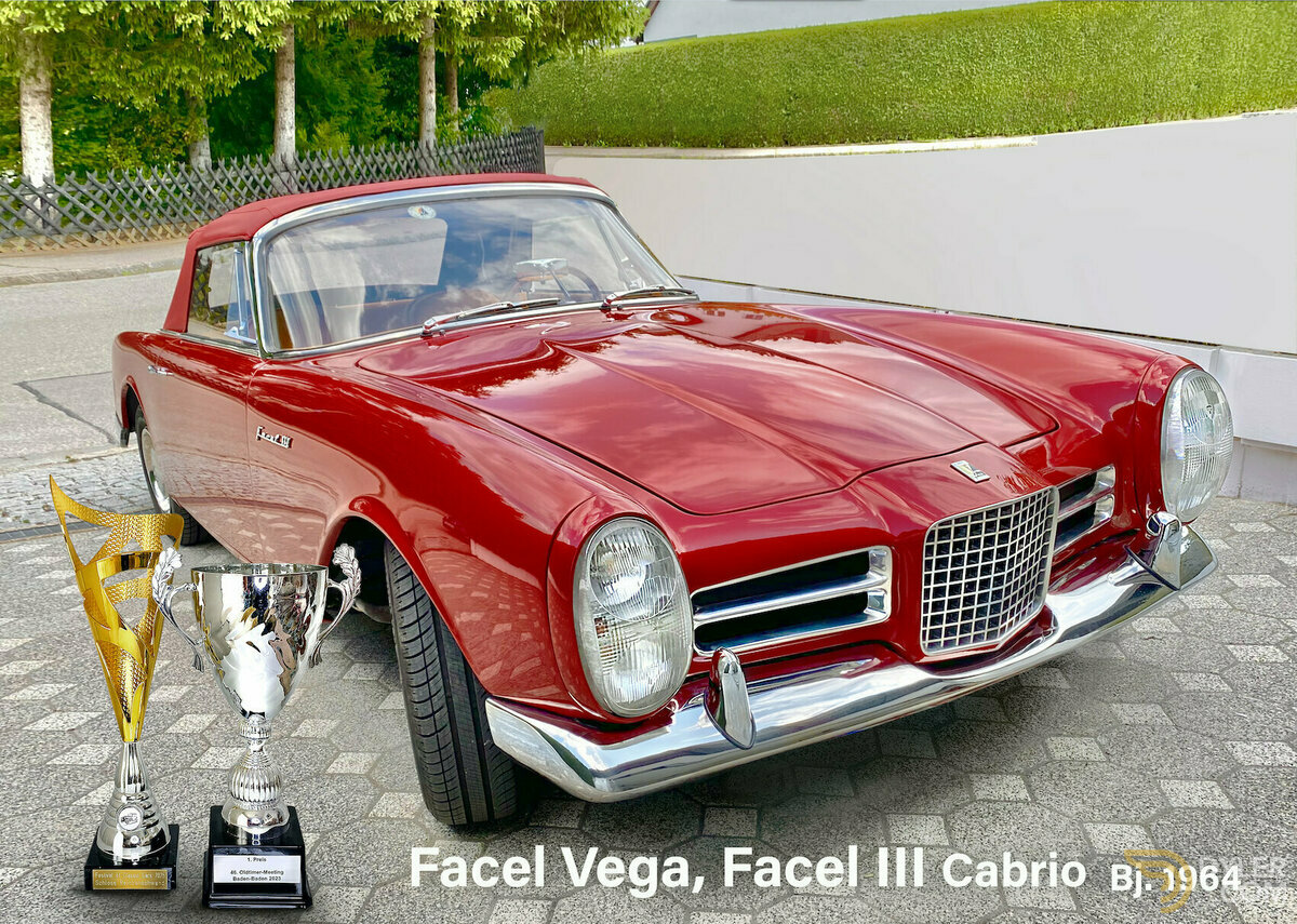 1964 Facel Vega III Facel III Cabrio LHD " absolute Weltrarität", foto 7