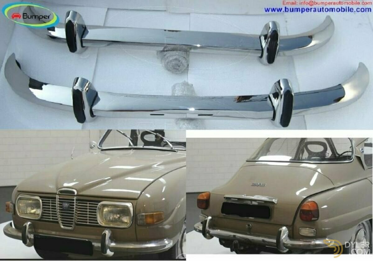 1966 Saab 92 Saab 92 and Saab 92B / Saab 93 / Saab 96 bumpers, foto 1