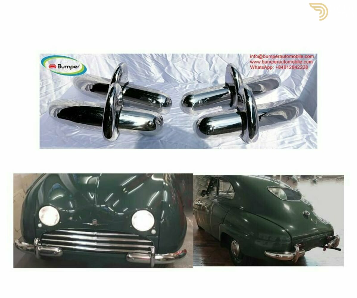1966 Saab 92 Saab 92 and Saab 92B / Saab 93 / Saab 96 bumpers, foto 3