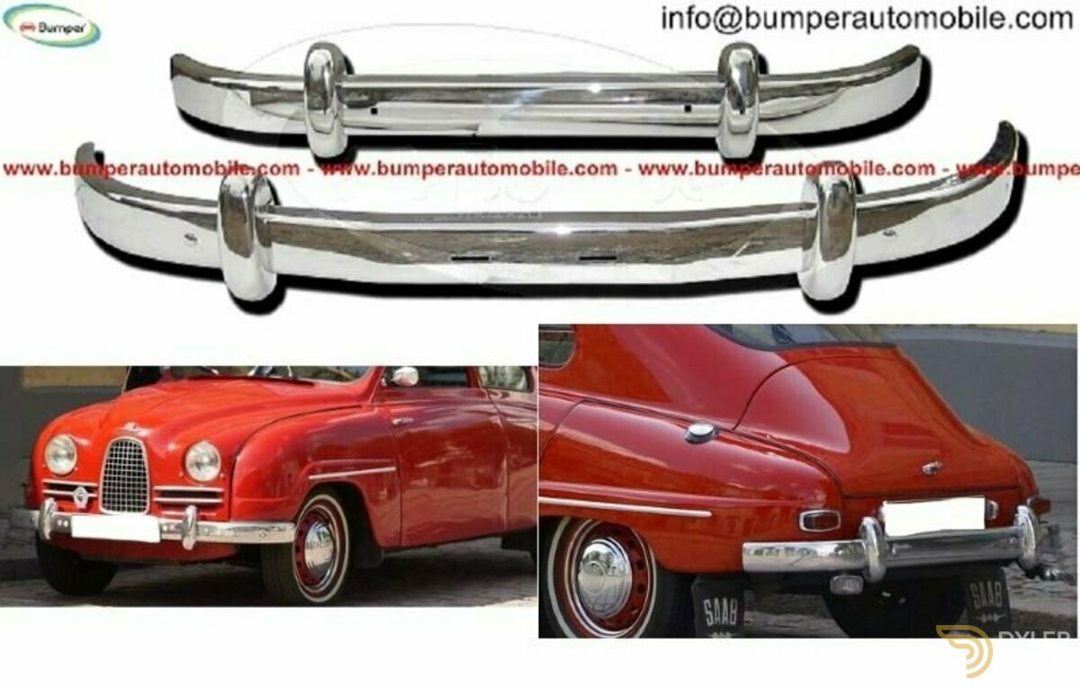 1966 Saab 92 Saab 92 and Saab 92B / Saab 93 / Saab 96 bumpers, foto 4