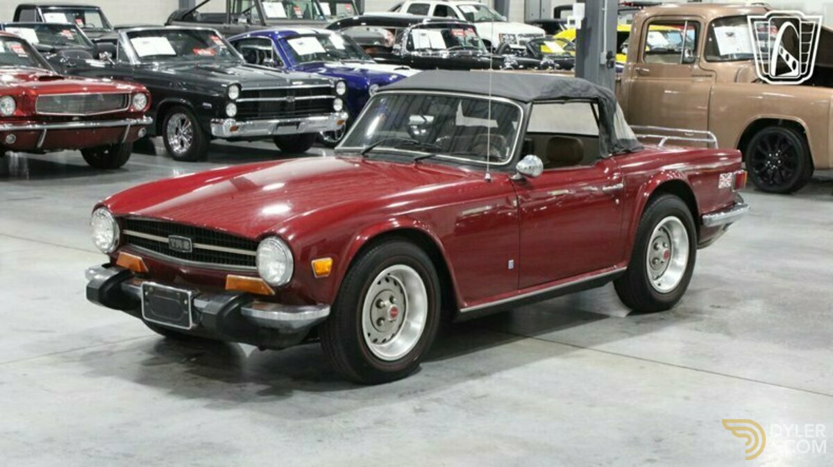 1974 Triumph TR6, foto 12