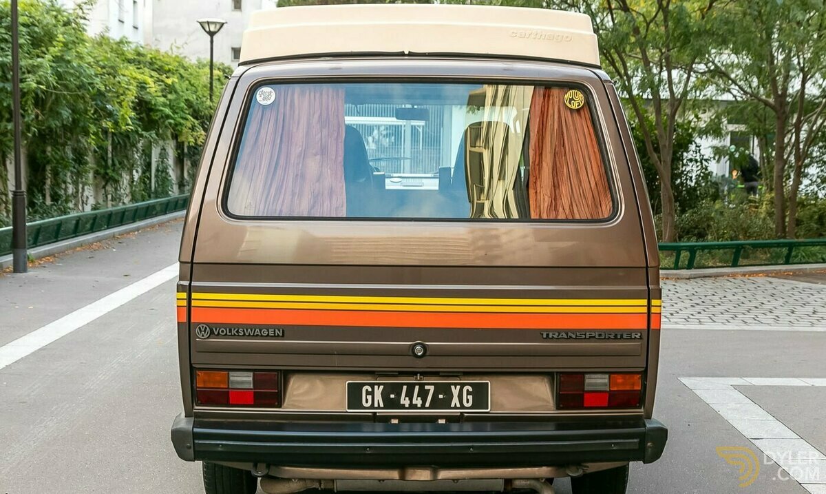 1986 Volkswagen T3 Kombi Carthago Campervan, foto 4