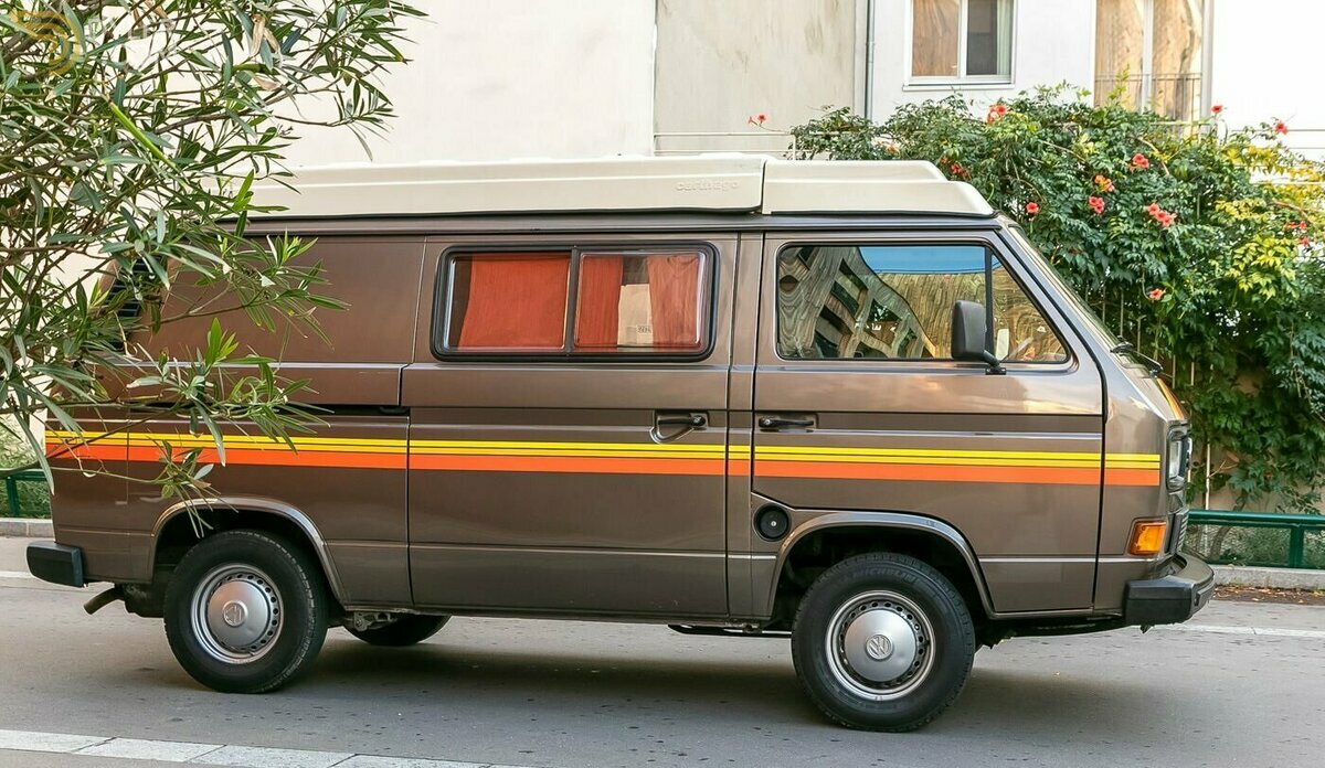 1986 Volkswagen T3 Kombi Carthago Campervan, foto 10