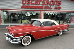 Buick Limited Convertible. 1 of 839. Top Of The Line. Restored Cabriolet / Roadster 1958 Red