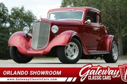 Plymouth Coupe Coupé 1934 Vermelho