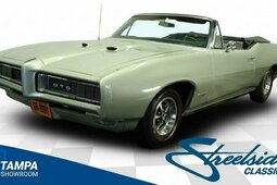 Pontiac GTO Convertible Cabriolet / Roadster 1968 Verde