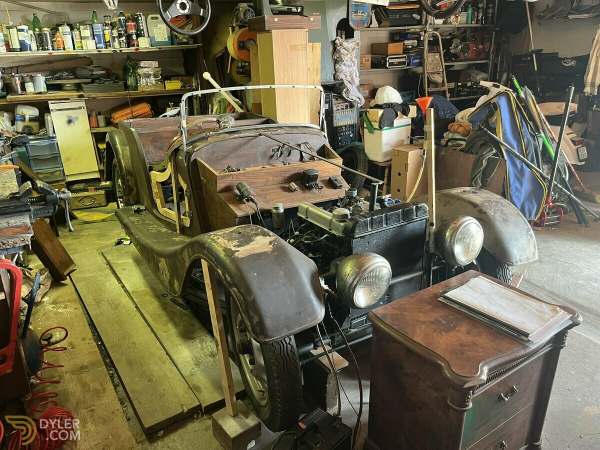 1947 Morgan 4/4 da finire restauro, foto 4