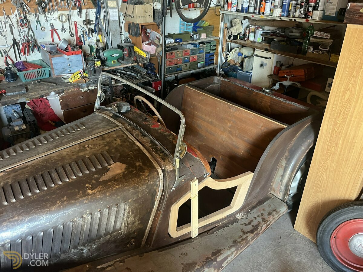 1947 Morgan 4/4 da finire restauro, foto 5