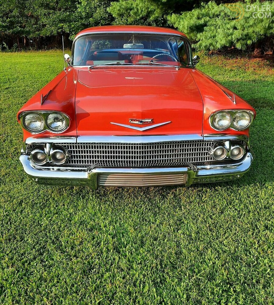 1958 Chevrolet Impala Hardtop, 348 Tri-Power, A/C, Factory Posi, CA Car, foto 3