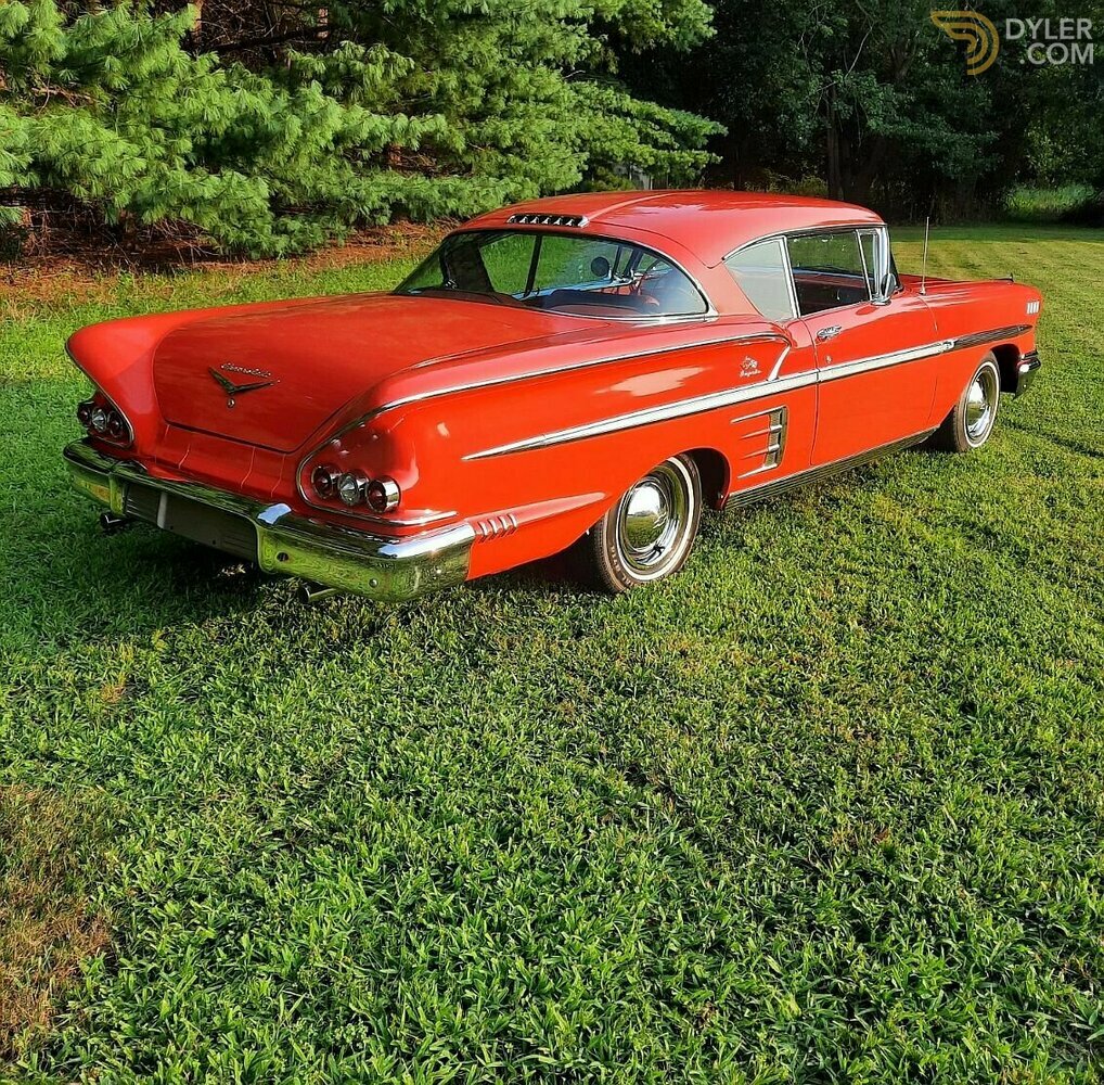 1958 Chevrolet Impala Hardtop, 348 Tri-Power, A/C, Factory Posi, CA Car, foto 2