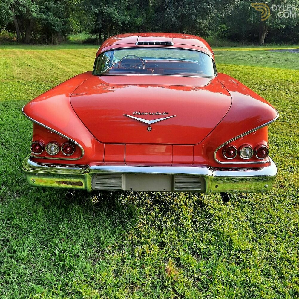 1958 Chevrolet Impala Hardtop, 348 Tri-Power, A/C, Factory Posi, CA Car, foto 4