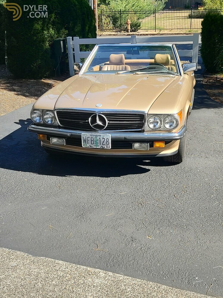 1987 Mercedes-Benz 300 SL convertable, foto 1