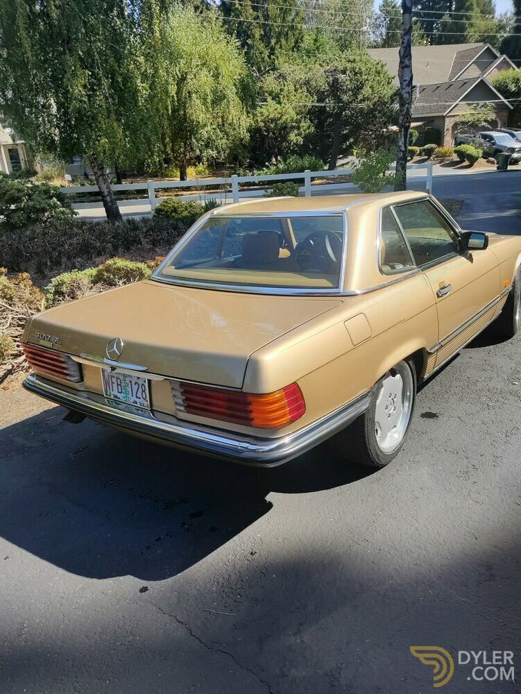 1987 Mercedes-Benz 300 SL convertable, foto 2