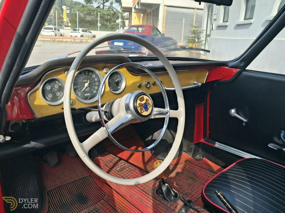 1963 Fiat 600 D Spider Vignale, foto 9