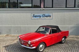 Fiat 600 D Spider Vignale Cabriolet / Roadster 1963 Red