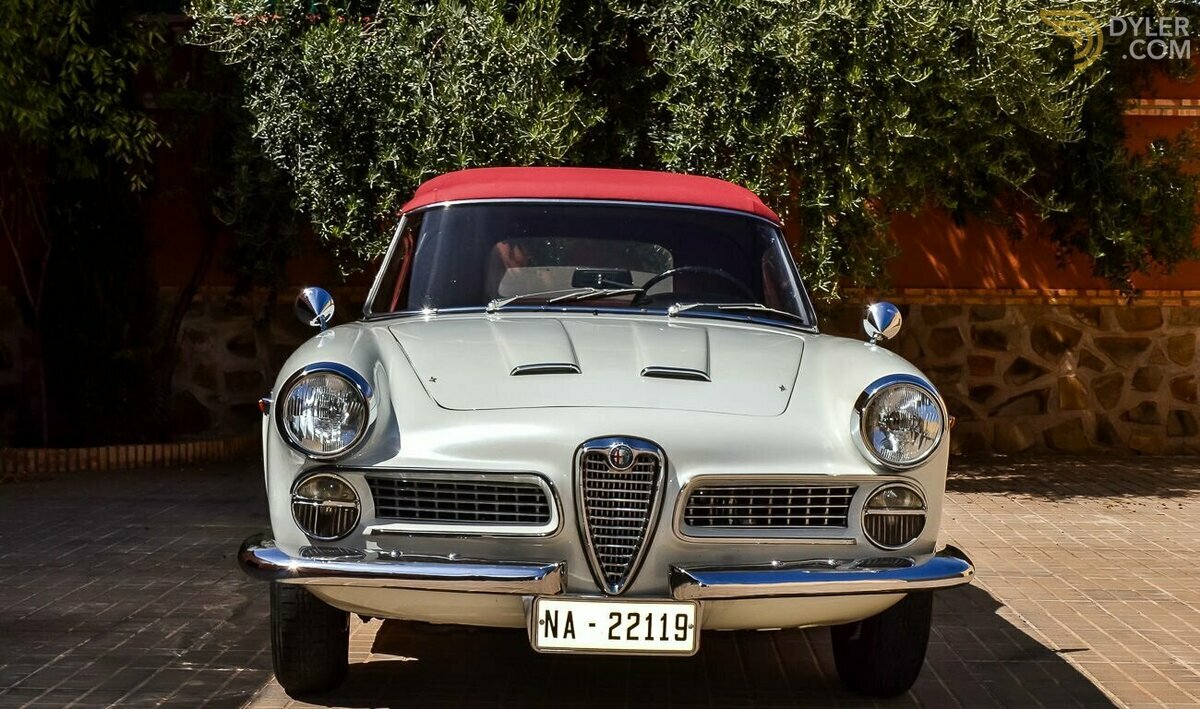 1960 Alfa Romeo Spider 2000, foto 1
