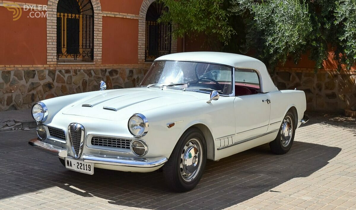 1960 Alfa Romeo Spider 2000, foto 2
