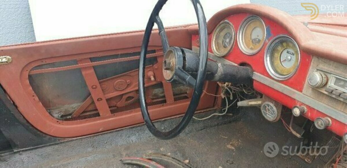 1957 Alfa Romeo Giulietta Spider PASSO CORTO - Solo scocca, foto 2