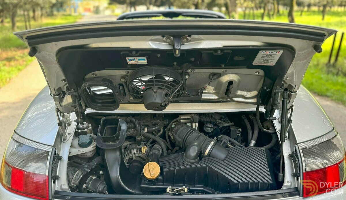2001 Porsche 911 996 Carrera Cabriolet, foto 8
