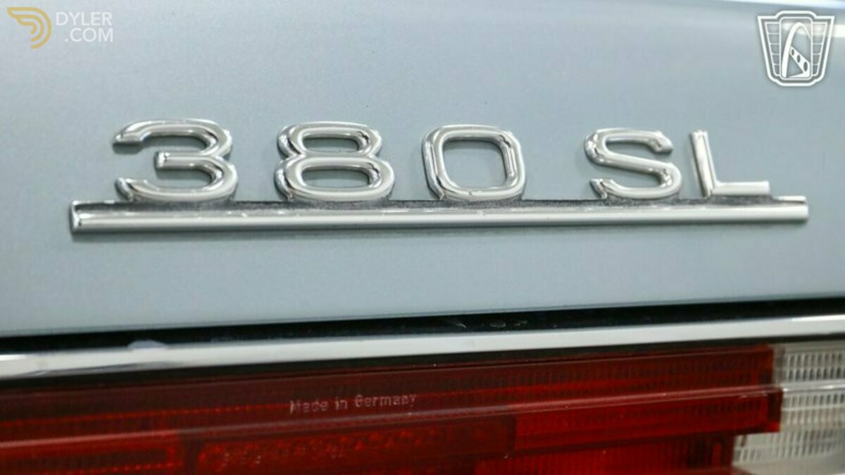 1983 Mercedes-Benz 380 SL, foto 8