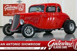 Ford 5 Window Coupe 1933 Rot