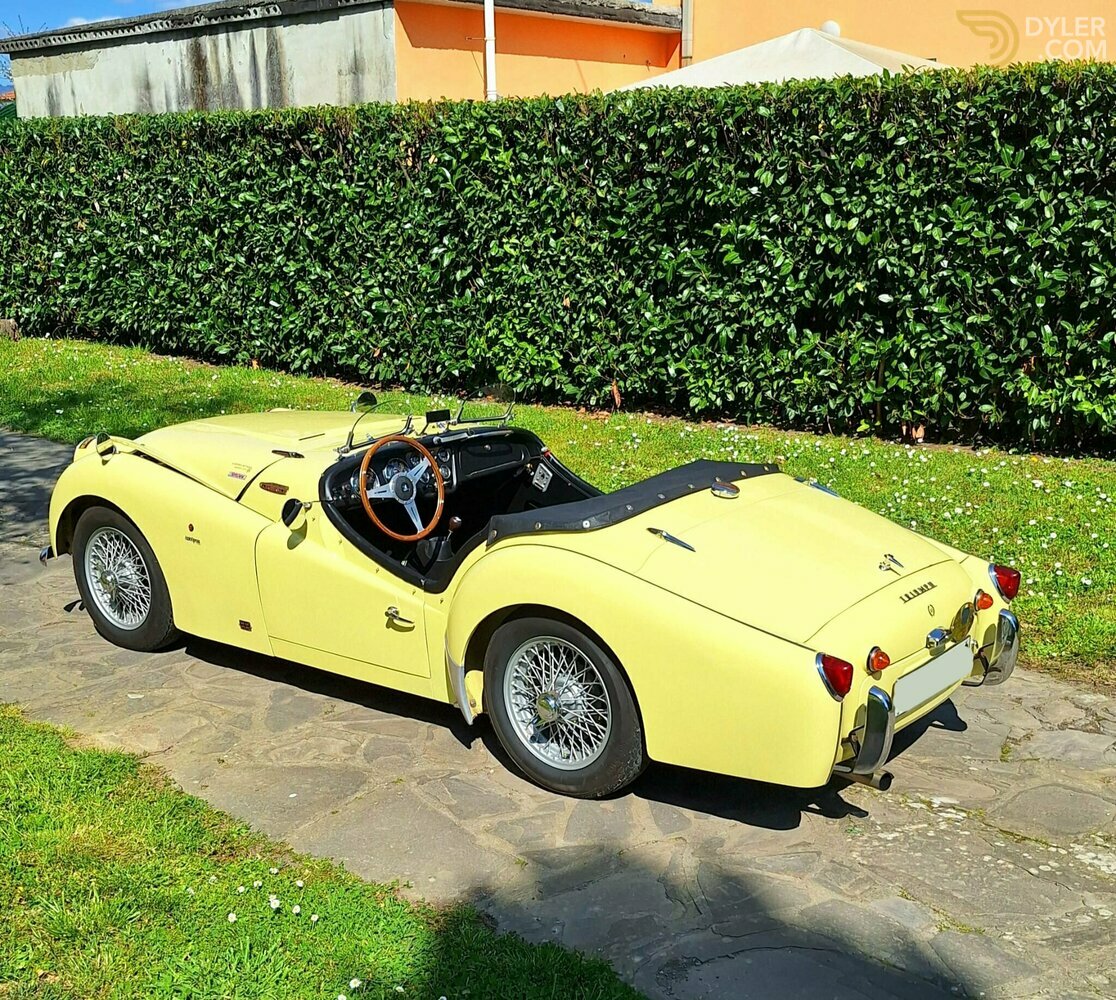 1959 Triumph TR3 TR3 A - TARGA ORO ASI - CSAI - BELLISSIMA, foto 4