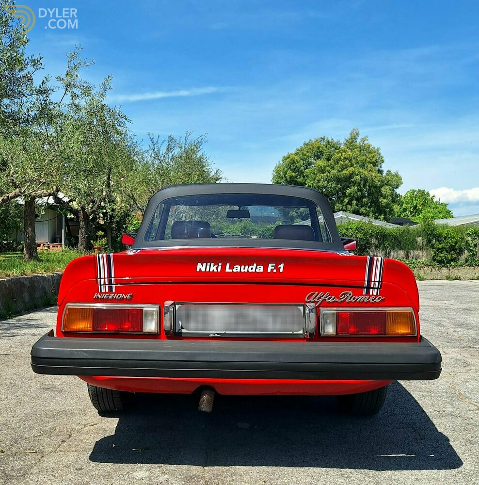 1978 Alfa Romeo Spider Duetto 2.0 Veloce NIKI LAUDA F1 - N 154 di 350, foto 9