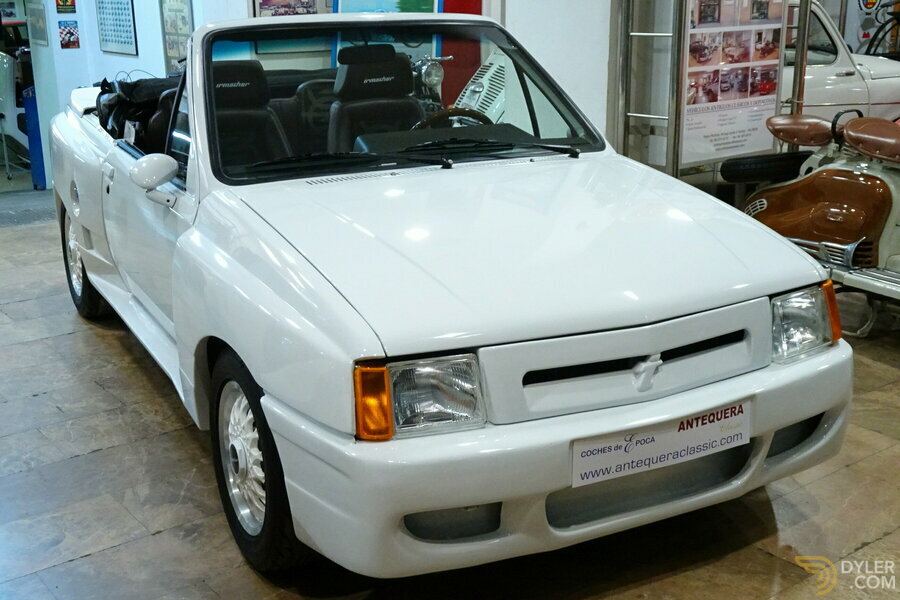 Opel Corsa SPIDER IRMSCHER WIDE BODY Cabriolet / Roadster 1985 White