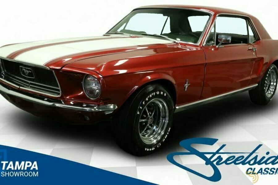 Ford Mustang Coupe 1968 Red