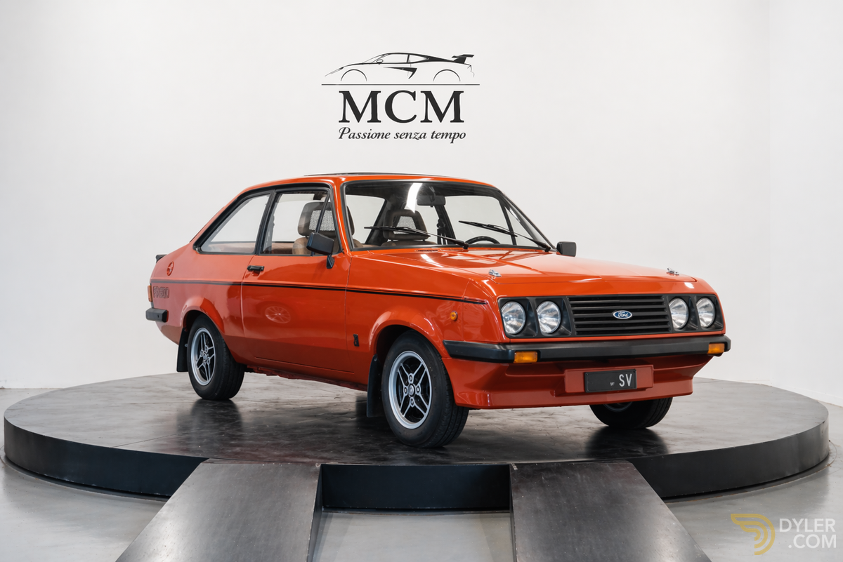1979 Ford Escort RS 2000 - TARGA NERA - DA CONCORSO, foto 1