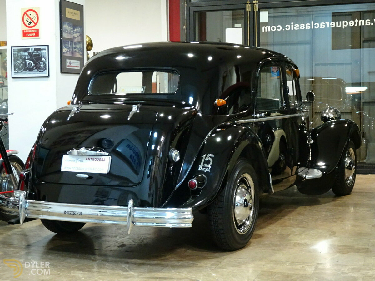 1951 Citroen 15 SIX D 16/6 MALLE RAOUL TRACTION AVANT, foto 2