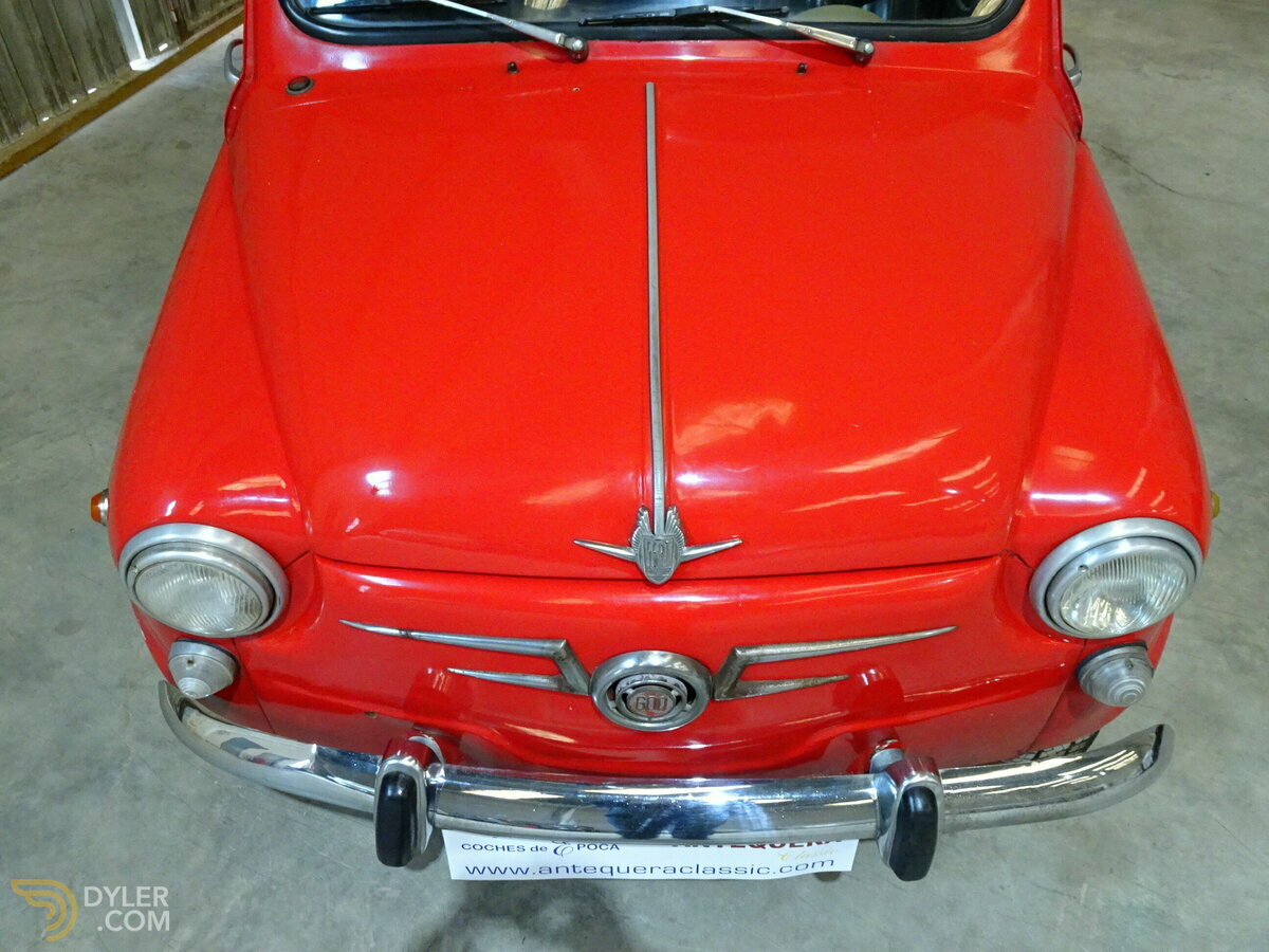 1967 Seat 600 D SERIE 2, foto 3