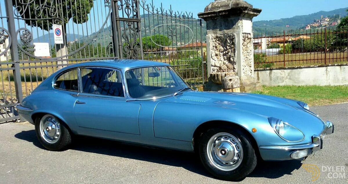 1973 Jaguar E-Type Coupè 5.3 - 12V - Nata Italiana - Targa Nera MI, foto 3