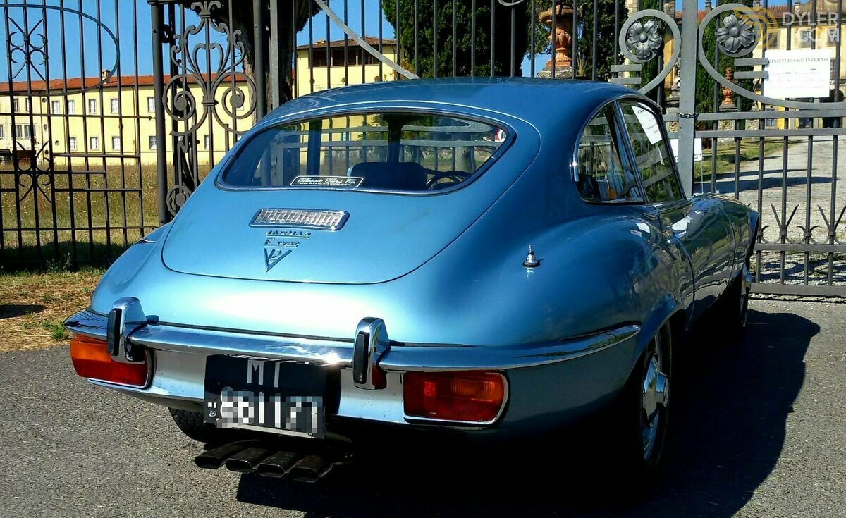 1973 Jaguar E-Type Coupè 5.3 - 12V - Nata Italiana - Targa Nera MI, foto 10