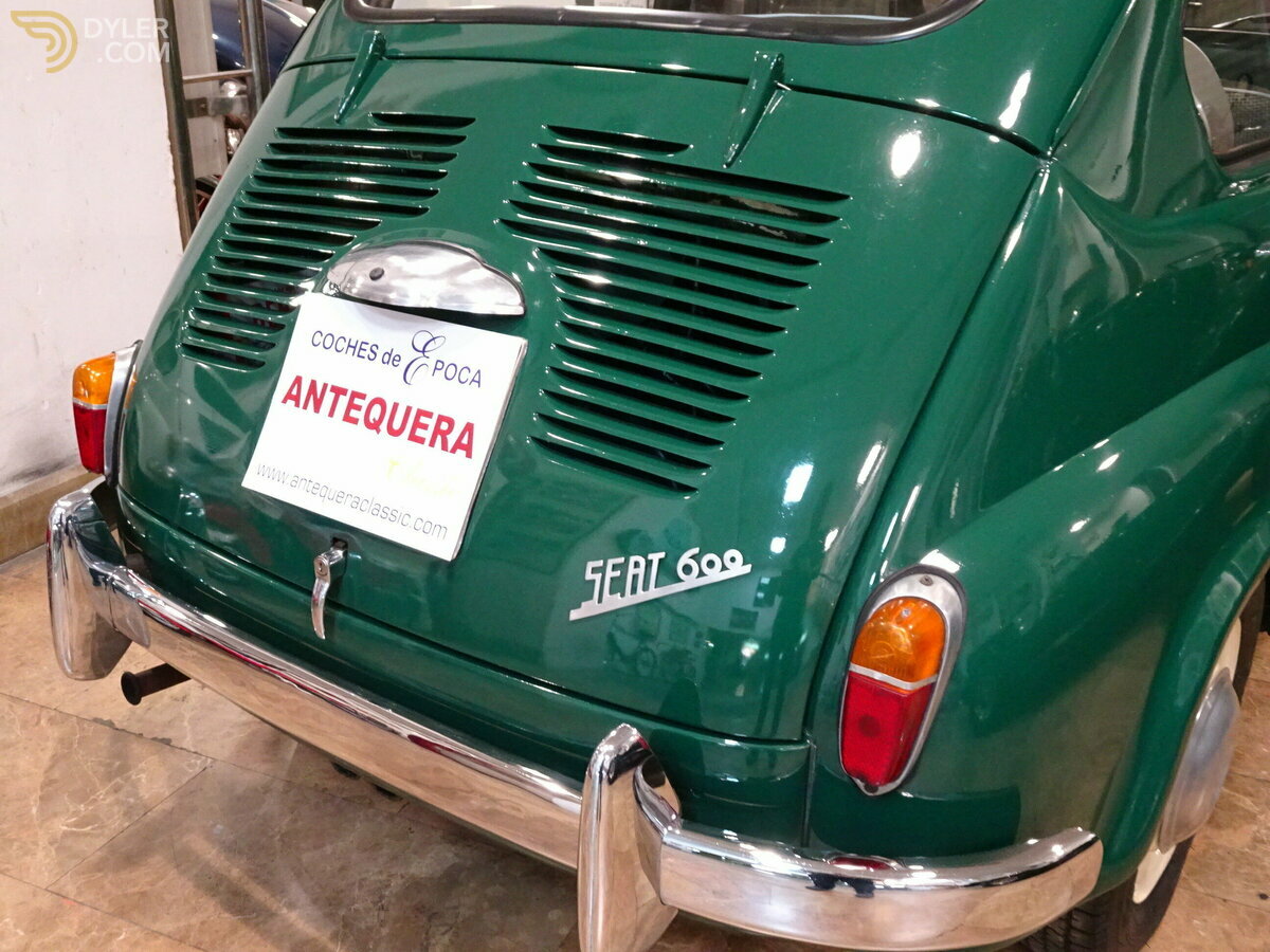 1963 Seat 600 NORMAL (SERIE 1), foto 11