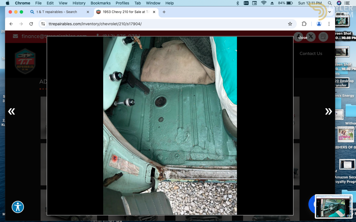 1953 Chevrolet 210 Idaho car, Rustproofed & solid body, Rare Find!, foto 5