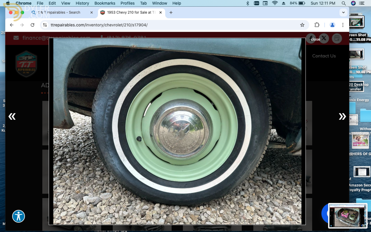 1953 Chevrolet 210 Idaho car, Rustproofed & solid body, Rare Find!, foto 9