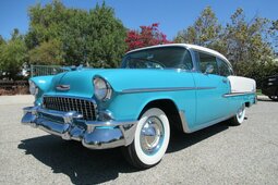 Chevrolet Bel Air 2 Door Hardtop Coupe 1955 Mehrfarbig