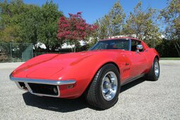 Chevrolet Corvette 427 Coupe 1969 Rot