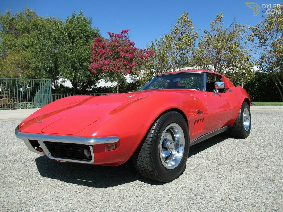Classic 1969 Chevrolet Corvette 427 For Sale. Price 39 900 usd - Dyler