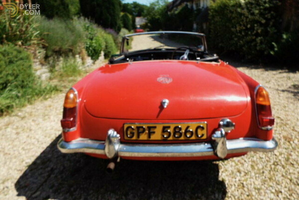 1965 MG MGB Pull Handle (1962-65), foto 3