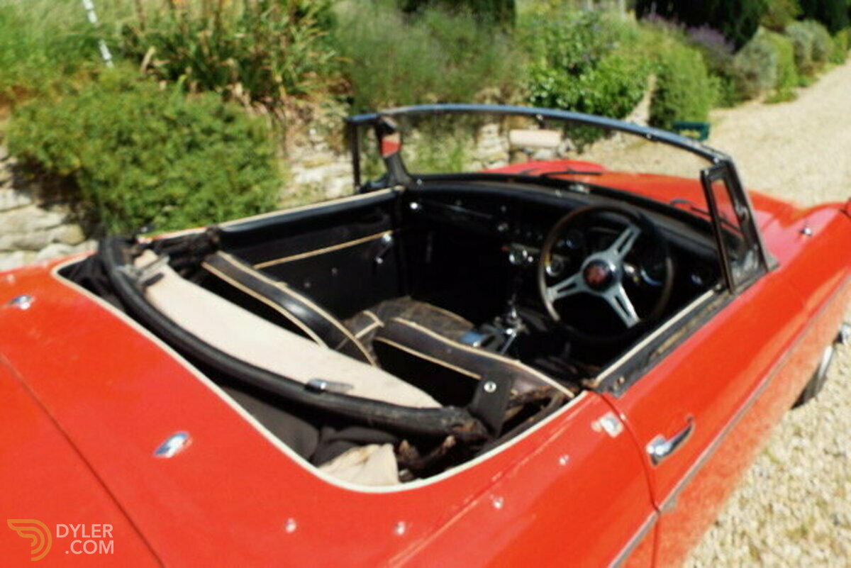 1965 MG MGB Pull Handle (1962-65), foto 5