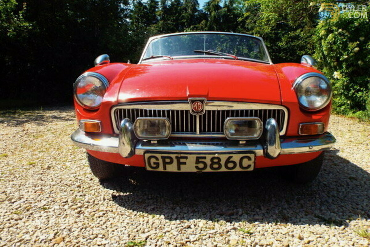 1965 MG MGB Pull Handle (1962-65), foto 6