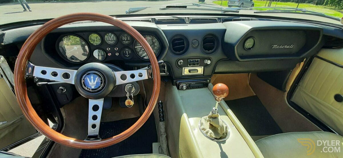 1970 Maserati Indy 4.2 - ASI - Targa Nera - Libretto a Pagine, foto 8