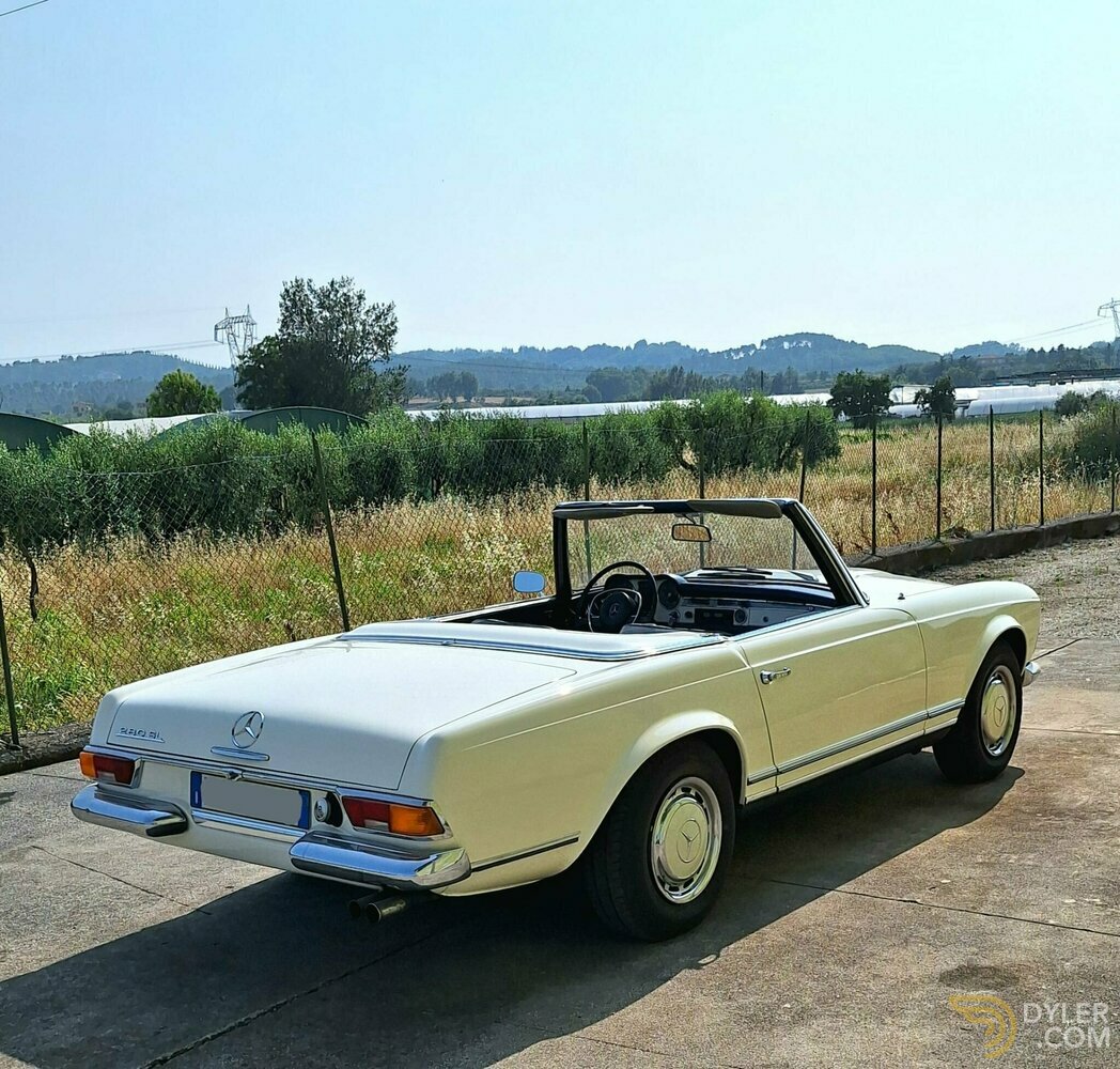 1971 Mercedes-Benz SL 280 PAGODA - AUTOMATICA - HARD TOP, foto 3