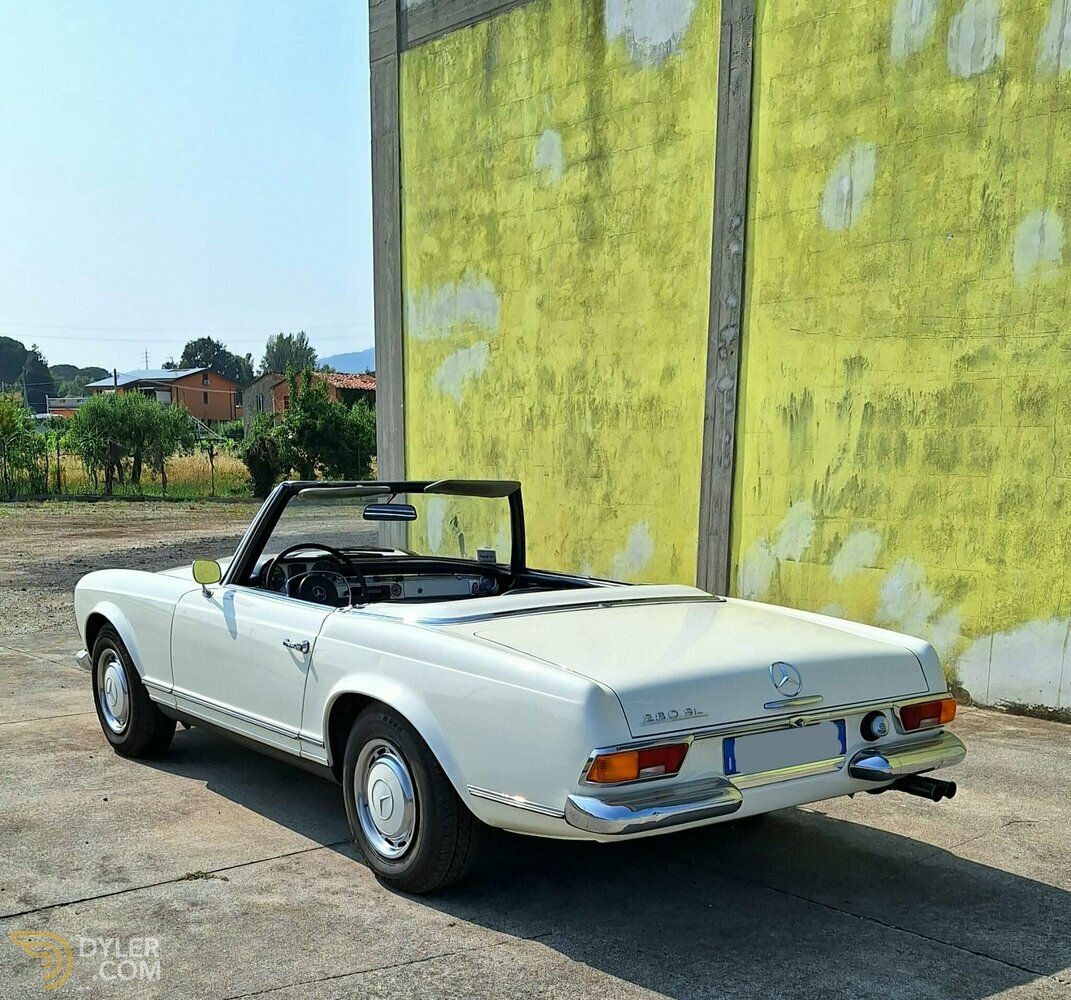 1971 Mercedes-Benz SL 280 PAGODA - AUTOMATICA - HARD TOP, foto 9