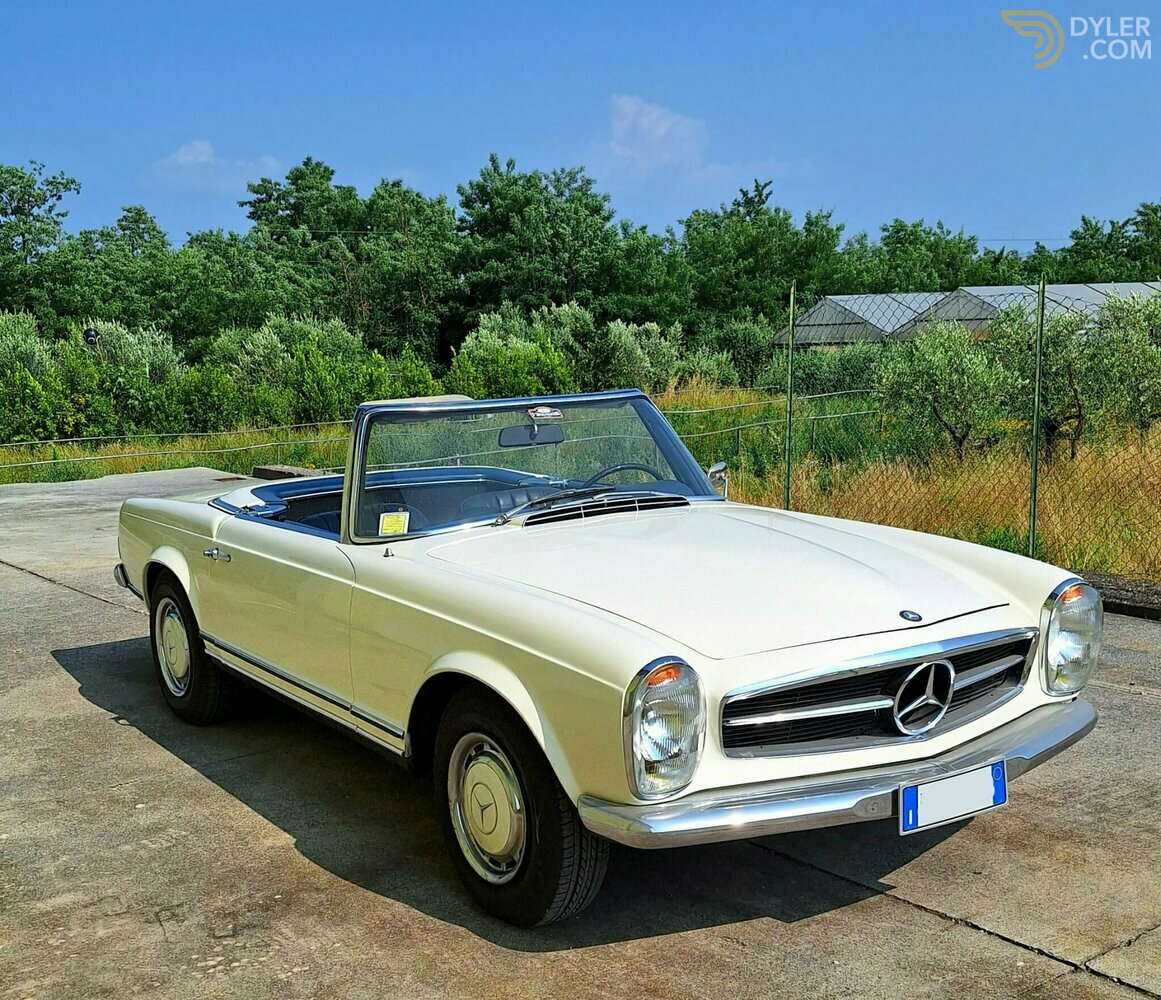 1971 Mercedes-Benz SL 280 PAGODA - AUTOMATICA - HARD TOP, foto 8