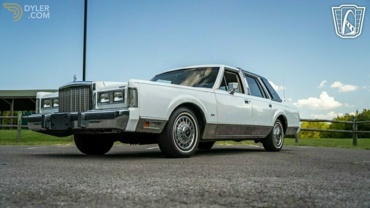 1985 Lincoln Town Car Signature Series, foto 7
